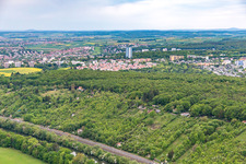 Mainleite und Bismarckhöhe in Schweinfurt im Bundesland Bayern, Deutschland