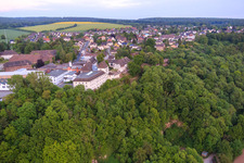 Luftbild von Porzellanmanufaktur FÜRSTENBERG in Fürstenberg im Bundesland Niedersachsen, Deutschland
