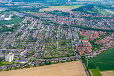 Luftbild von Ortsteil Afferde in Hameln im Bundesland Niedersachsen, Deutschland