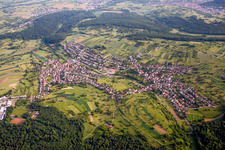 Gräfenhausen von Süden in Birkenfeld im Bundesland Baden-Württemberg, Deutschland