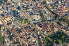 Goethestraße mit Schlössle-Galerie im Ortsteil Weststadt in Pforzheim im Bundesland Baden-Württemberg, Deutschland