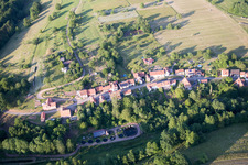 Wingen im Bundesland Bas-Rhin, Frankreich aus der Luft betrachtet