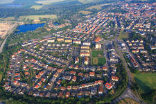 Schwarzwaldstr in Philippsburg im Bundesland Baden-Württemberg, Deutschland