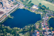 Seen Am Steinwerk in Philippsburg im Bundesland Baden-Württemberg, Deutschland