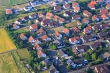Luftbild von Heimbachring in Zeiskam im Bundesland Rheinland-Pfalz, Deutschland