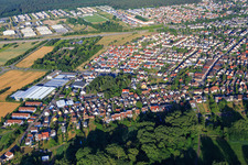 Am Zinken im Ortsteil Neureut in Karlsruhe im Bundesland Baden-Württemberg, Deutschland
