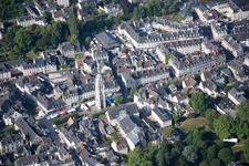 Vendôme im Bundesland Loir-et-Cher, Frankreich aus der Vogelperspektive