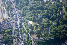 Schrägluftbild von Vendôme im Bundesland Loir-et-Cher, Frankreich