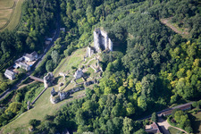 Luftaufnahme von Lavardin im Bundesland Loir-et-Cher, Frankreich