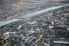 Schrägluftbild von Blois im Bundesland Loir-et-Cher, Frankreich