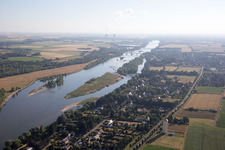 Saint-Dyé-sur-Loire im Bundesland Loir-et-Cher, Frankreich