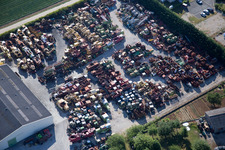 Drohnenaufname von Talcy im Bundesland Loir-et-Cher, Frankreich