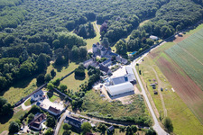 Landes-le-Gaulois im Bundesland Loir-et-Cher, Frankreich aus der Luft