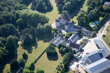 Landes-le-Gaulois im Bundesland Loir-et-Cher, Frankreich vom Flugzeug aus