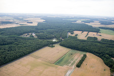 Burganlage des Schloß in Autreche in Centre-Val de Loire in Montreuil-en-Touraine im Bundesland Indre-et-Loire, Frankreich