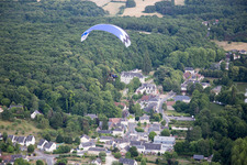 Luftaufnahme von Saint-Ouen-les-Vignes im Bundesland Indre-et-Loire, Frankreich