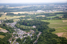 Luftbild von Pocé-sur-Cisse im Bundesland Indre-et-Loire, Frankreich