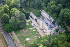 Nazelles-Négron im Bundesland Indre-et-Loire, Frankreich aus der Vogelperspektive