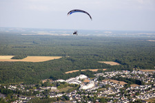 Drohnenaufname von Amboise im Bundesland Indre-et-Loire, Frankreich
