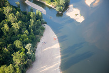Luftbild von Limeray im Bundesland Indre-et-Loire, Frankreich