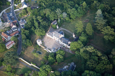 Schrägluftbild von Chailles im Bundesland Loir-et-Cher, Frankreich