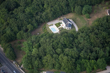 Chailles im Bundesland Loir-et-Cher, Frankreich aus der Luft