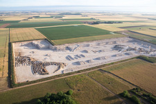 Luftbild von Mulsans im Bundesland Loir-et-Cher, Frankreich