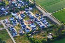 Neubaugebiet Im Holderbusch in Minfeld im Bundesland Rheinland-Pfalz, Deutschland