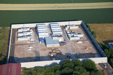 Luftbild von Scheibenhard im Bundesland Bas-Rhin, Frankreich