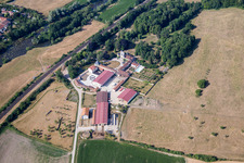 Palais des Schloss Chateau d'Adomenil in Rehainviller in Grand Est im Bundesland Meurthe-et-Moselle, Frankreich