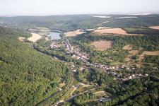 Luftbild von Arry im Bundesland Moselle, Frankreich