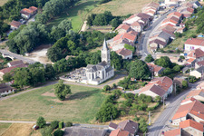 Luftbild von Pannes im Bundesland Meurthe-et-Moselle, Frankreich