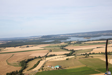 Luftaufnahme von Pannes im Bundesland Meurthe-et-Moselle, Frankreich