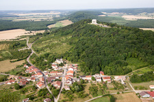 Luftaufnahme von Montsec, Amerikanisches Kriegerdenkmal im Bundesland Meuse, Frankreich