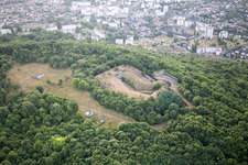 Luftaufnahme von Bunker/Fort N von Toul im Bundesland Meurthe-et-Moselle, Frankreich