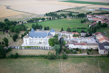 Luftaufnahme von Taillancourt, Montbras im Bundesland Meuse, Frankreich