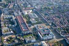 ZKM im Ortsteil Südweststadt in Karlsruhe im Bundesland Baden-Württemberg, Deutschland