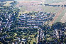 Luftbild von Ortsteil Hohenwettersbach in Karlsruhe im Bundesland Baden-Württemberg, Deutschland