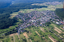 Ortsteil Spessart in Ettlingen im Bundesland Baden-Württemberg, Deutschland