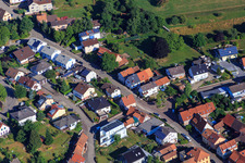 Luftbild von Am Lindenbrunnen mit Cleanworld24 im Ortsteil Schluttenbach in Ettlingen im Bundesland Baden-Württemberg, Deutschland