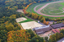 Luftbild von Renn- und Reitverein Herxheim e.V in Herxheim bei Landau im Bundesland Rheinland-Pfalz, Deutschland