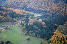 Windstein im Bundesland Bas-Rhin, Frankreich aus der Luft