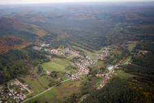 Dambach im Bundesland Bas-Rhin, Frankreich von oben gesehen