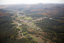 Dambach im Bundesland Bas-Rhin, Frankreich aus der Vogelperspektive