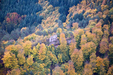 Luftbild von Dambach im Bundesland Bas-Rhin, Frankreich