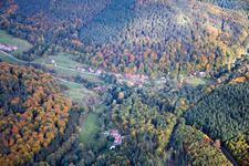 Dambach im Bundesland Bas-Rhin, Frankreich aus der Luft