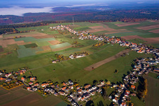 Luftbild von Ortsteil Würzberg in Michelstadt im Bundesland Hessen, Deutschland