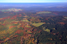 Jagdschloss Eulbach und Forsthaus Eulbach am Englischer Garten Eulbach im Ortsteil Würzberg in Michelstadt im Bundesland Hessen, Deutschland