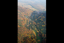 Luftaufnahme von Birnbachtal in Leinsweiler im Bundesland Rheinland-Pfalz, Deutschland