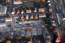 Neubaugebiet "Im Stadtkern" zw. Bismarck- und Gartenstr in Kandel im Bundesland Rheinland-Pfalz, Deutschland aus der Luft betrachtet